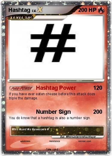 Pokemon Hashtag