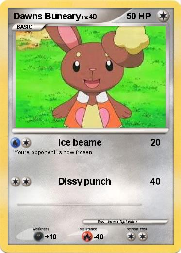 Pokemon Dawns Buneary