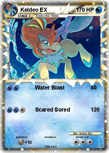 Pokemon Keldeo EX