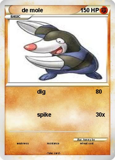 Pokemon de mole