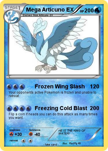 Pokemon Mega Articuno EX