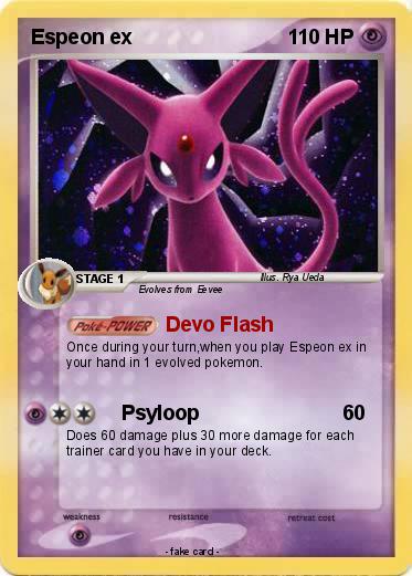 Pokemon Espeon ex