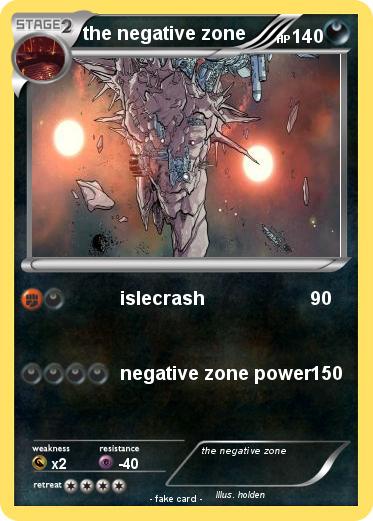 Pokemon the negative zone