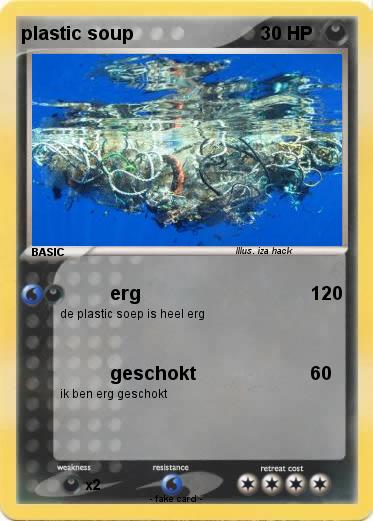 Pokemon plastic soup