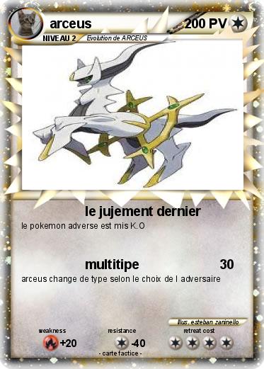 Pokemon arceus