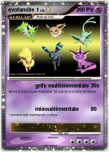 Pokemon evofamille 1