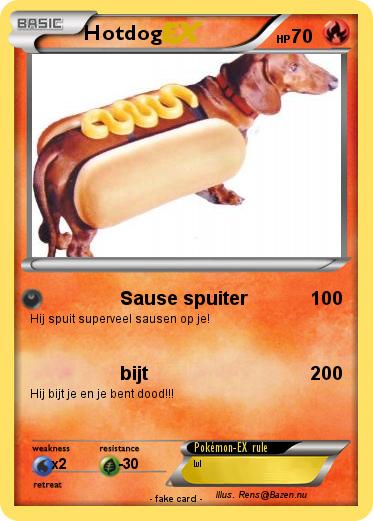 Pokemon Hotdog