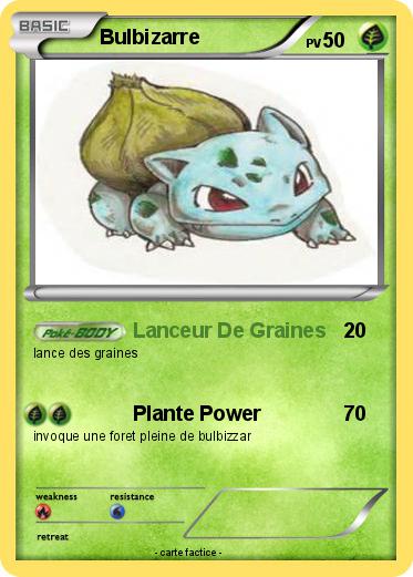 Pokemon Bulbizarre