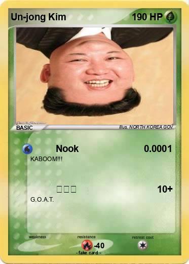 Pokemon Un-jong Kim