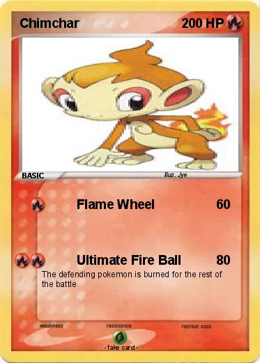 Pokemon Chimchar
