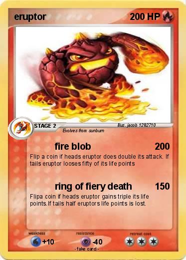 Pokemon eruptor