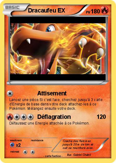 Pokemon Dracaufeu EX