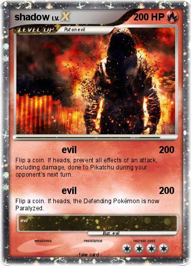 Pokemon shadow