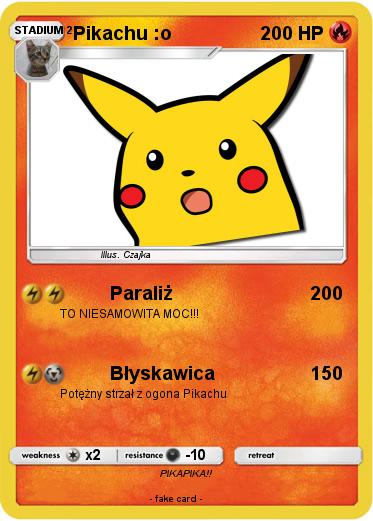 Pokemon Pikachu :o