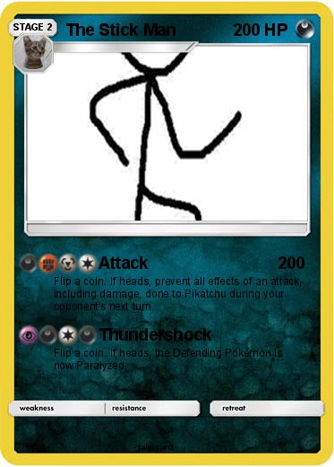 Pokemon The Stick Man