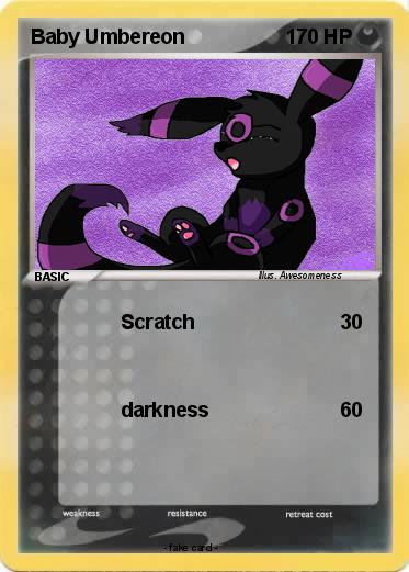 Pokemon Baby Umbereon