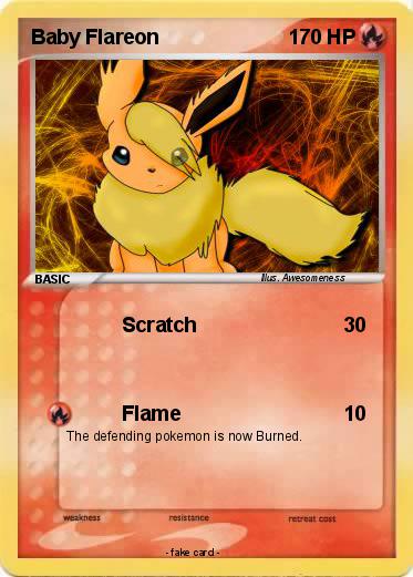 Pokemon Baby Flareon