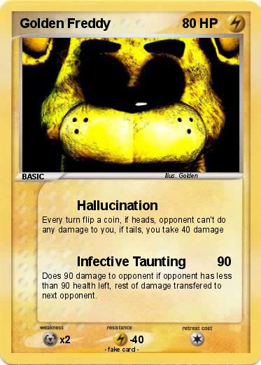 Pokemon Golden Freddy