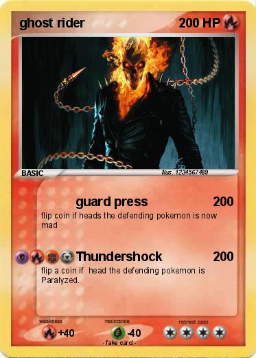 Pokemon ghost rider