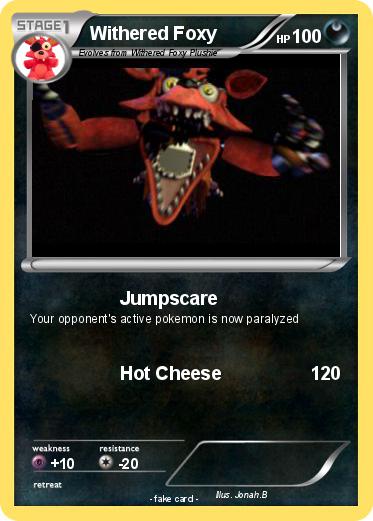 Pokemon Withered Foxy