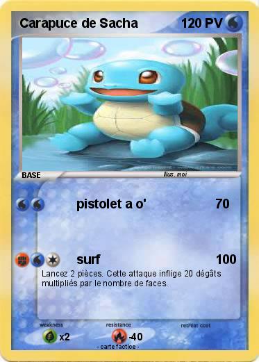 Pokemon Carapuce de Sacha