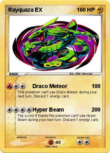 Pokemon Rayquaza EX