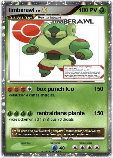 Pokemon timberawl