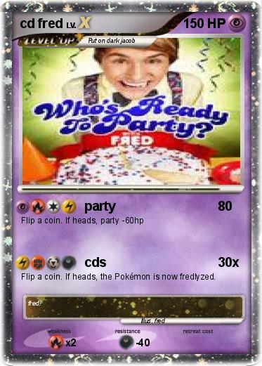 Pokemon cd fred