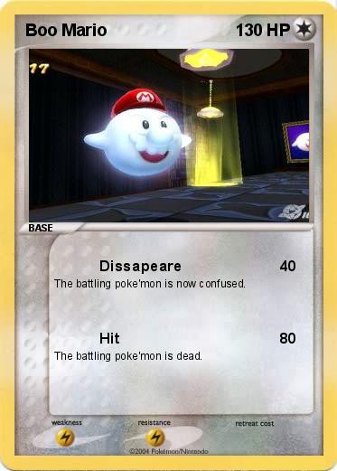 Pokemon Boo Mario