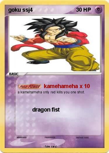 Pokemon goku ssj4