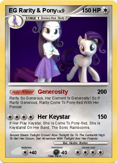 Pokemon EG Rarity & Pony