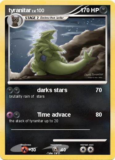 Pokemon tyranitar