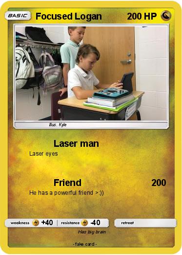 Pokemon Focused Logan