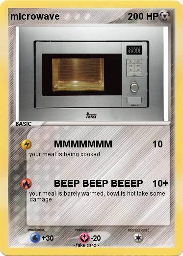 Pokemon microwave