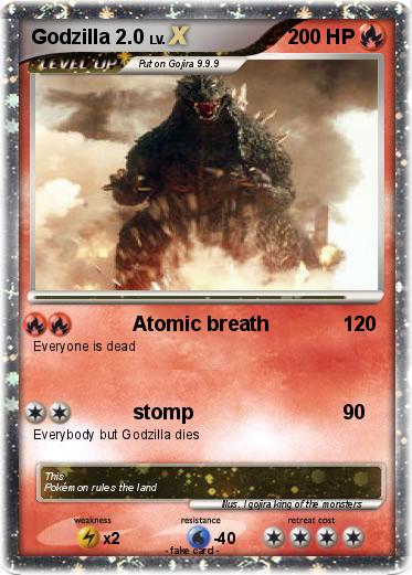 Pokemon Godzilla 2.0