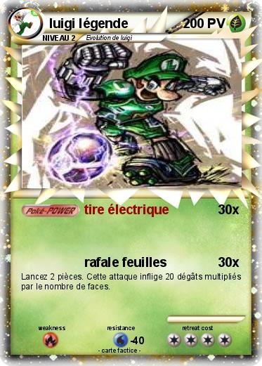 Pokemon luigi légende