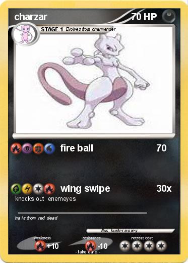 Pokemon charzar