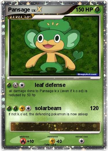 Pokemon Pansage