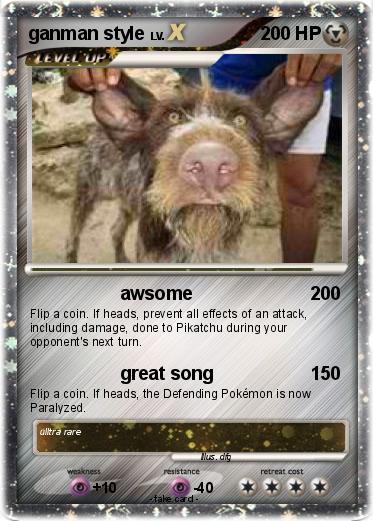 Pokemon ganman style