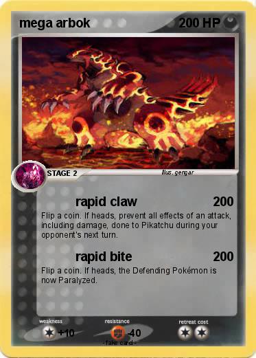 Pokemon mega arbok