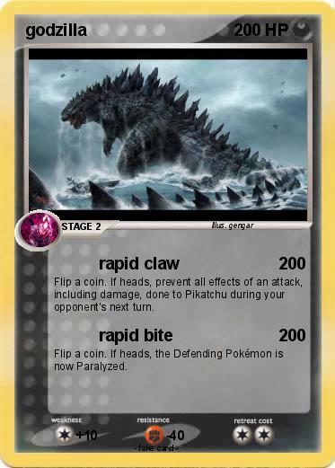 Pokemon godzilla