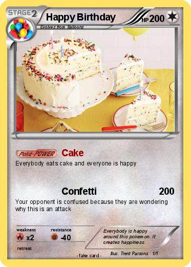 Pokemon Happy Birthday