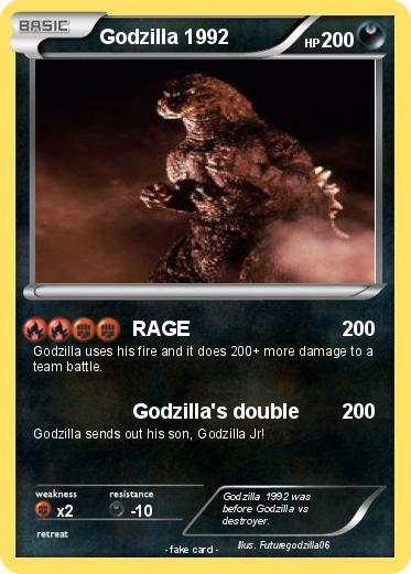 Pokemon Godzilla 1992