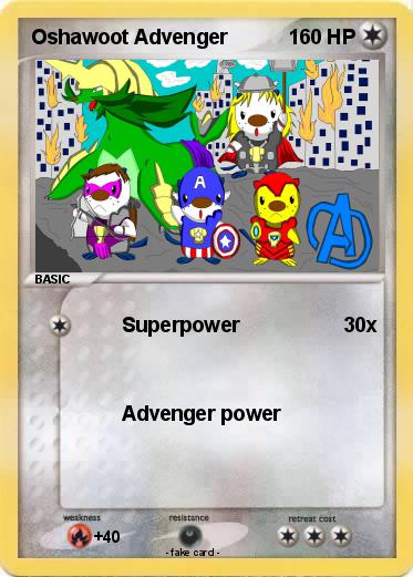 Pokemon Oshawoot Advenger