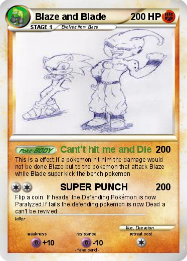 Pokemon Blaze and Blade