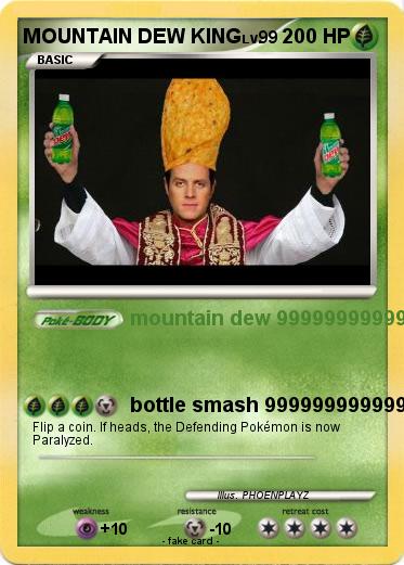 Pokemon MOUNTAIN DEW KING