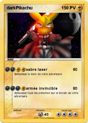 Pokemon darkPikachu