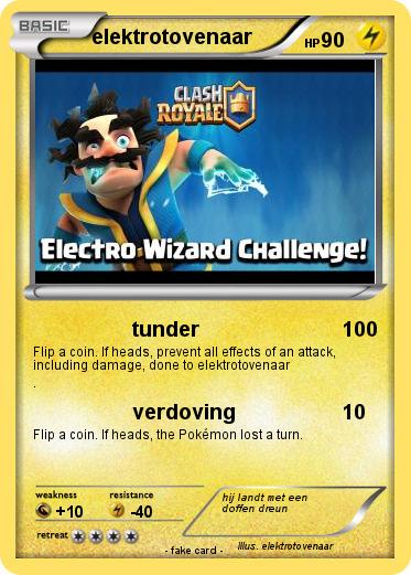 Pokemon elektrotovenaar