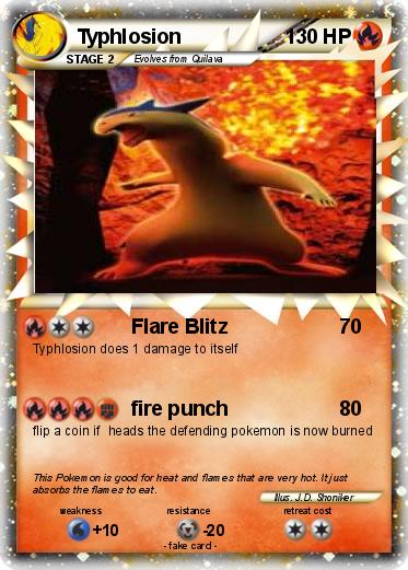 Pokemon Typhlosion
