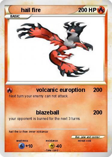 Pokemon hail fire